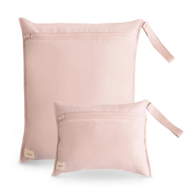 Kit Bolsa Impermeável Para Roupas Mushie Blush - Bolsas Impermeáveis Mushie